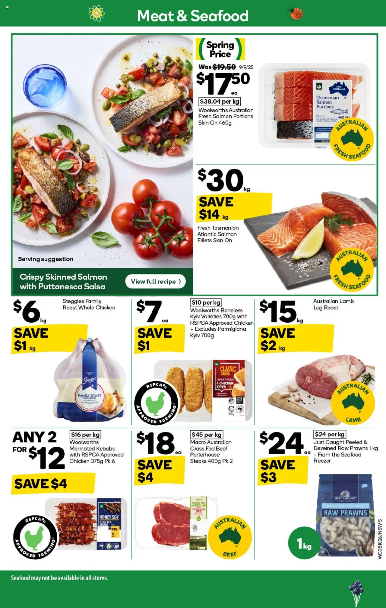 Woolworths catalogue - valid from 08.10.2025 | Page: 15 | Products: Grass, Chicken, Salsa, Freezer