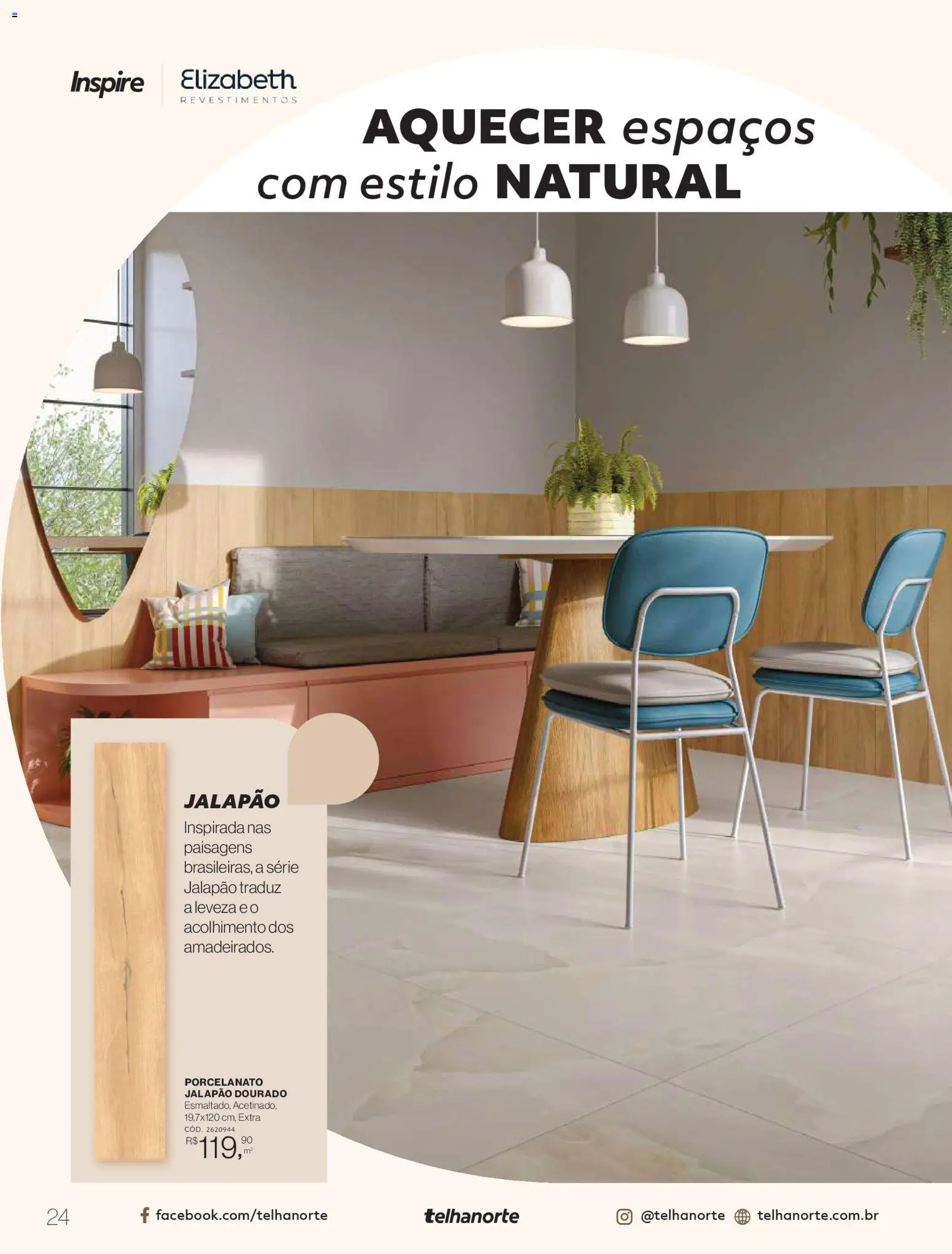 Telhanorte Folheto - válido de 09.03.2026 | Página: 24 | Produtos: Porcelanato