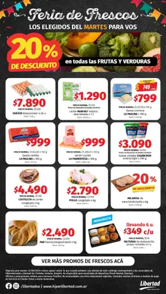 Vista previa Hipermercado Libertad - Feria de Frescos - CENTRO válido desde el 12.08.2025