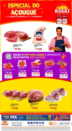 Assaí Atacadista ofertas - MA - Pré-Visualização do folheto da loja Assaí Atacadista, válido de 04.04.2026