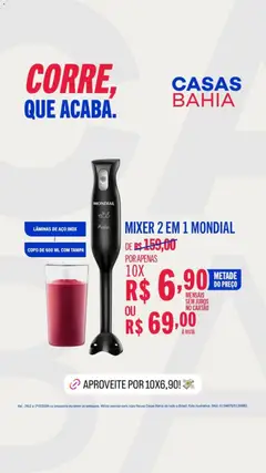 Casas Bahia ofertas - Pré-Visualização do folheto da loja Casas Bahia, válido de 26.02.2026