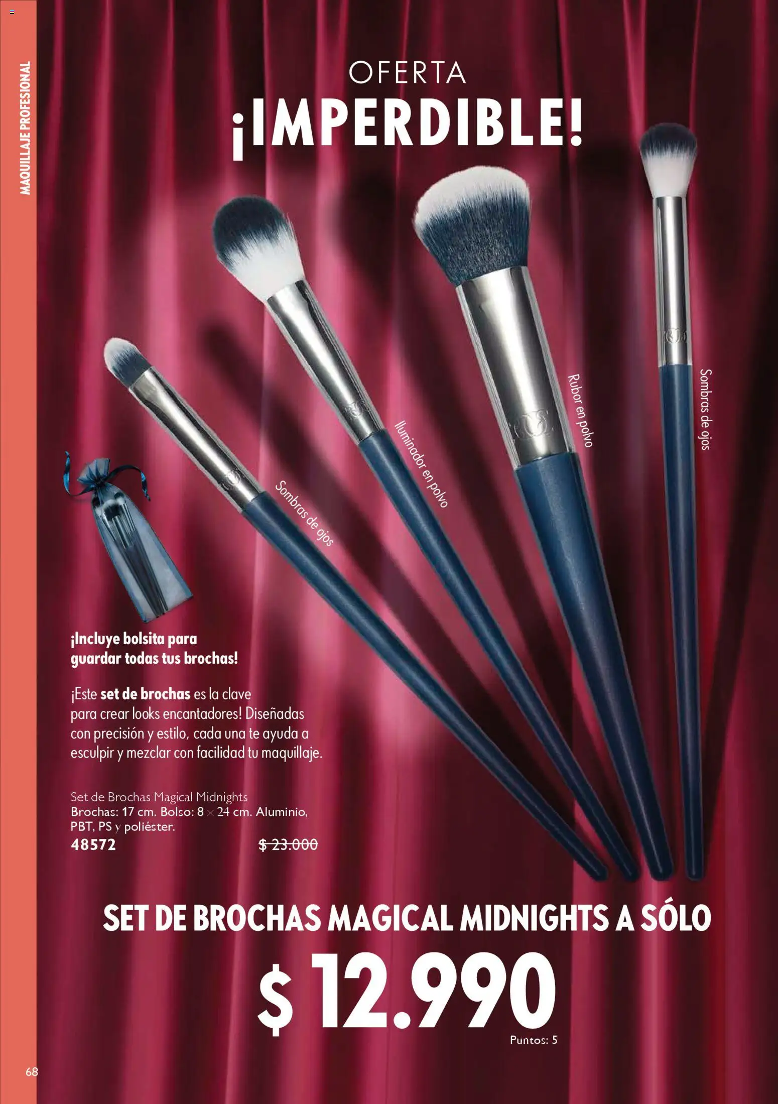 Oriflame catálogo │ válido desde el 24.01.2026 | Página: 68 | Productos: Maquillaje, Polvo, Té, Iluminador