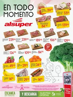 Vista previa de Alsuper folleto Durango, nuevo folleto de la tienda, válido en México a partir del 21.10.2025