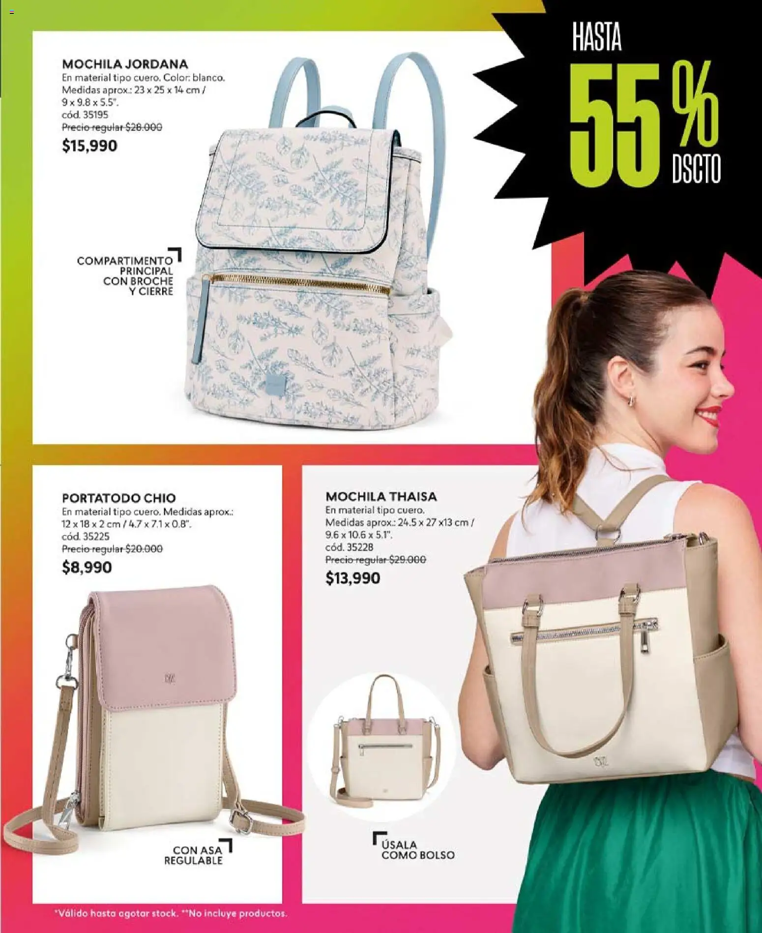 Catálogo CyZone Campaña 5 │ válido desde el 01.03.2026 | Página: 83 | Productos: Broche, Bolso, Mochila