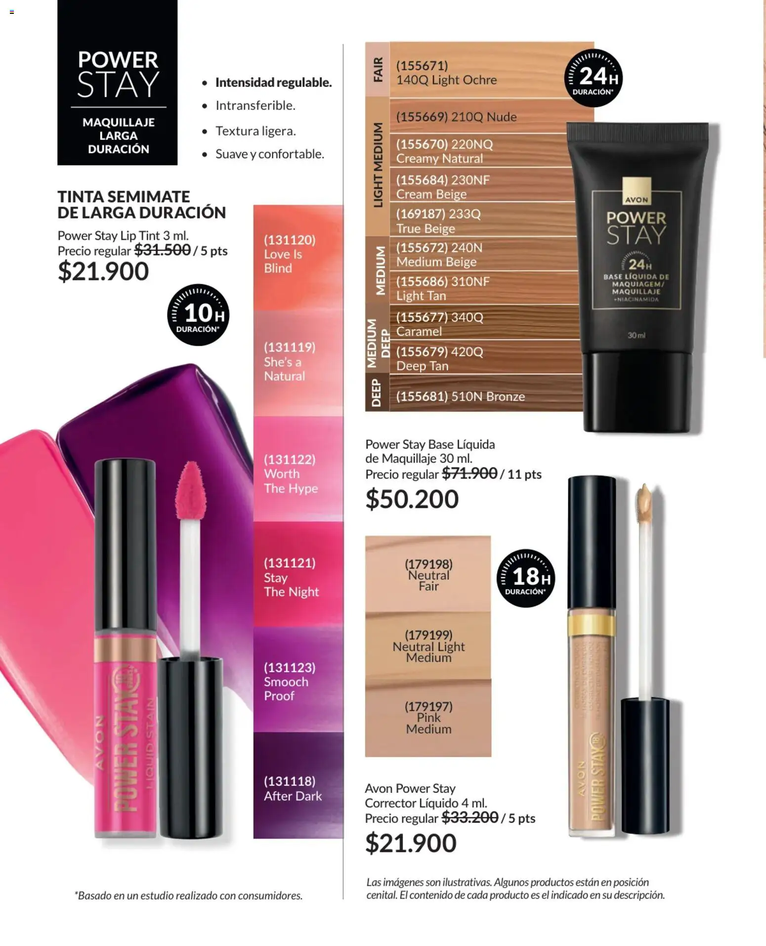 Avon revista - valida desde el 25.02.2026 | Página: 21 | Productos: Maquillaje, Corrector