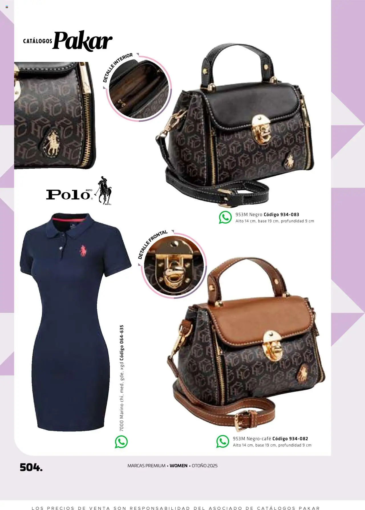 Nuevas ofertas de SC Pakar válidas en toda la República Mexicana desde el 29.08.2025. ¡Encuentra las mejores ofertas en SC Pakar - Catálogo Otoño Women! | Página: 504