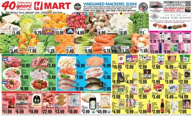 Preview of Hmart weekly ads valid from 30.01.2026