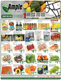 Preview of Ample Food Market - Weekly flyer Toronto York from shop Ample Food Market valid from 01.08.2025