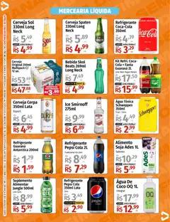 Supermercado Dalben - Ofertas da semana  - Pré-Visualização do folheto da loja Supermercado Dalben, válido de 20.02.2026 | Página: 3 | Produtos: Coco, Fanta, Água tônica, Cola