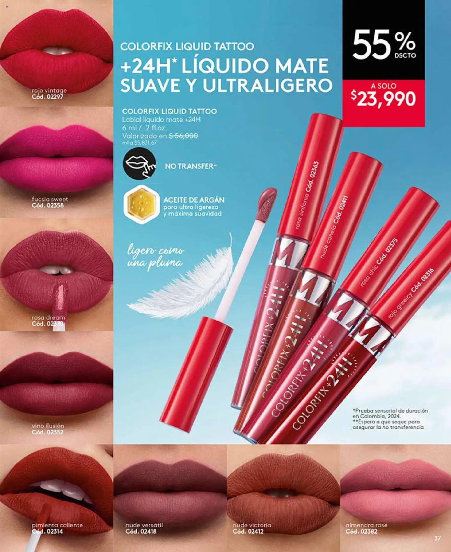 Ésika revista - valida desde el 03.04.2026 | Página: 37 | Productos: Pimienta, Almendra, Aceite, Vino