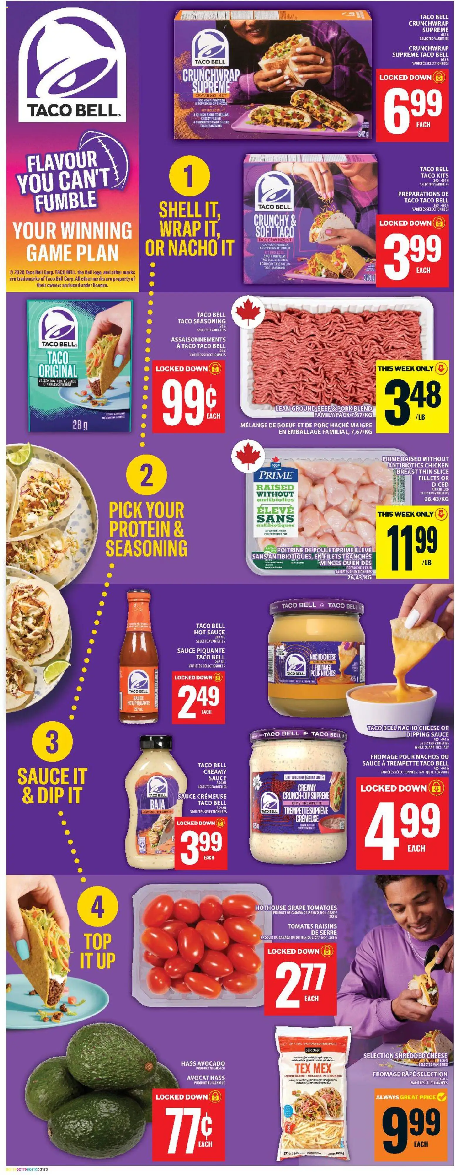 Food Basics flyer valid from 29.01.2026 | Page: 17 | Products: Beef, Chicken, Pork, Tomatoes