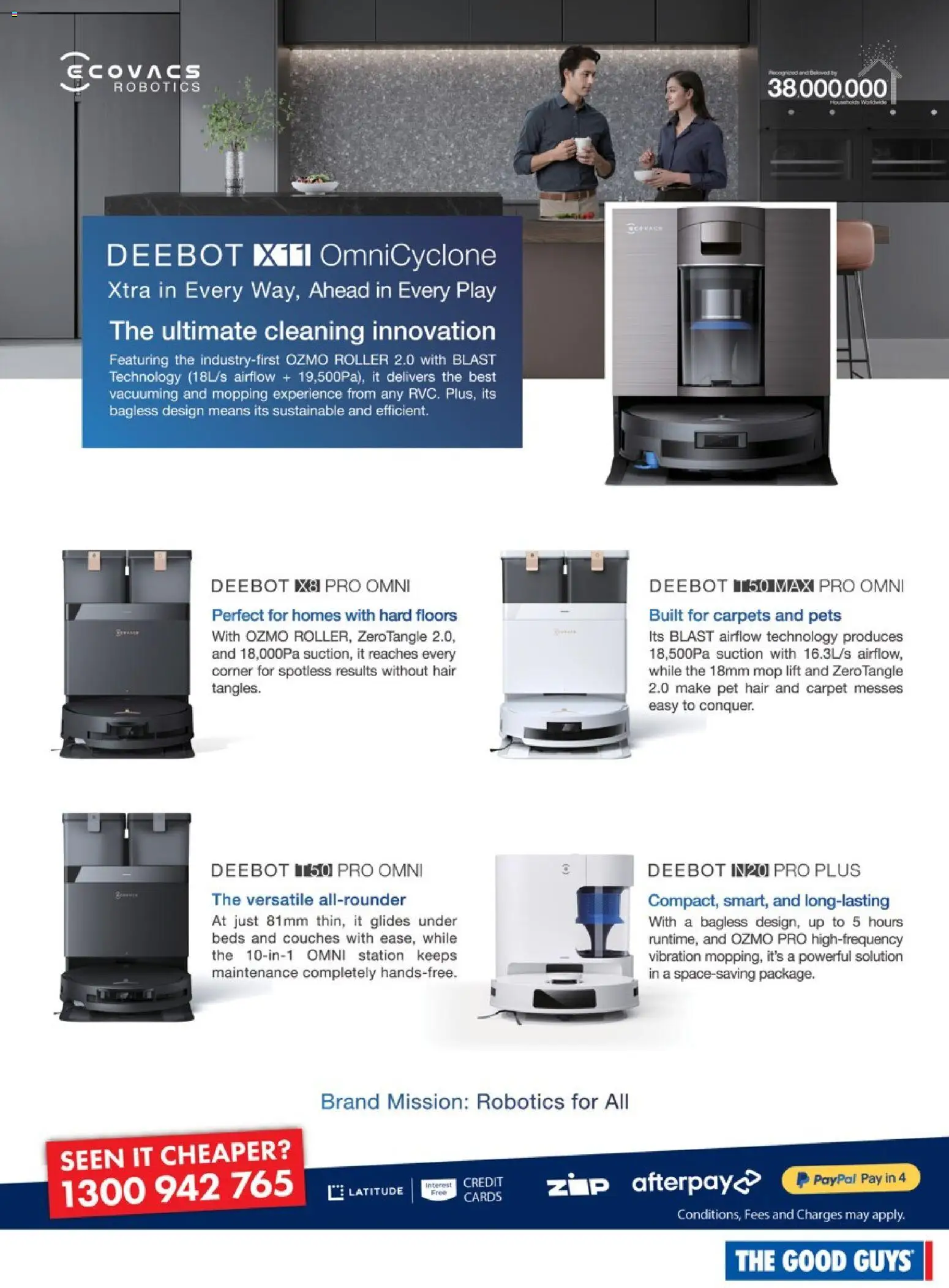 The Good Guys catalogue - valid from 03.12.2025 | Page: 40 | Products: Carpet, Mop, Sustainable