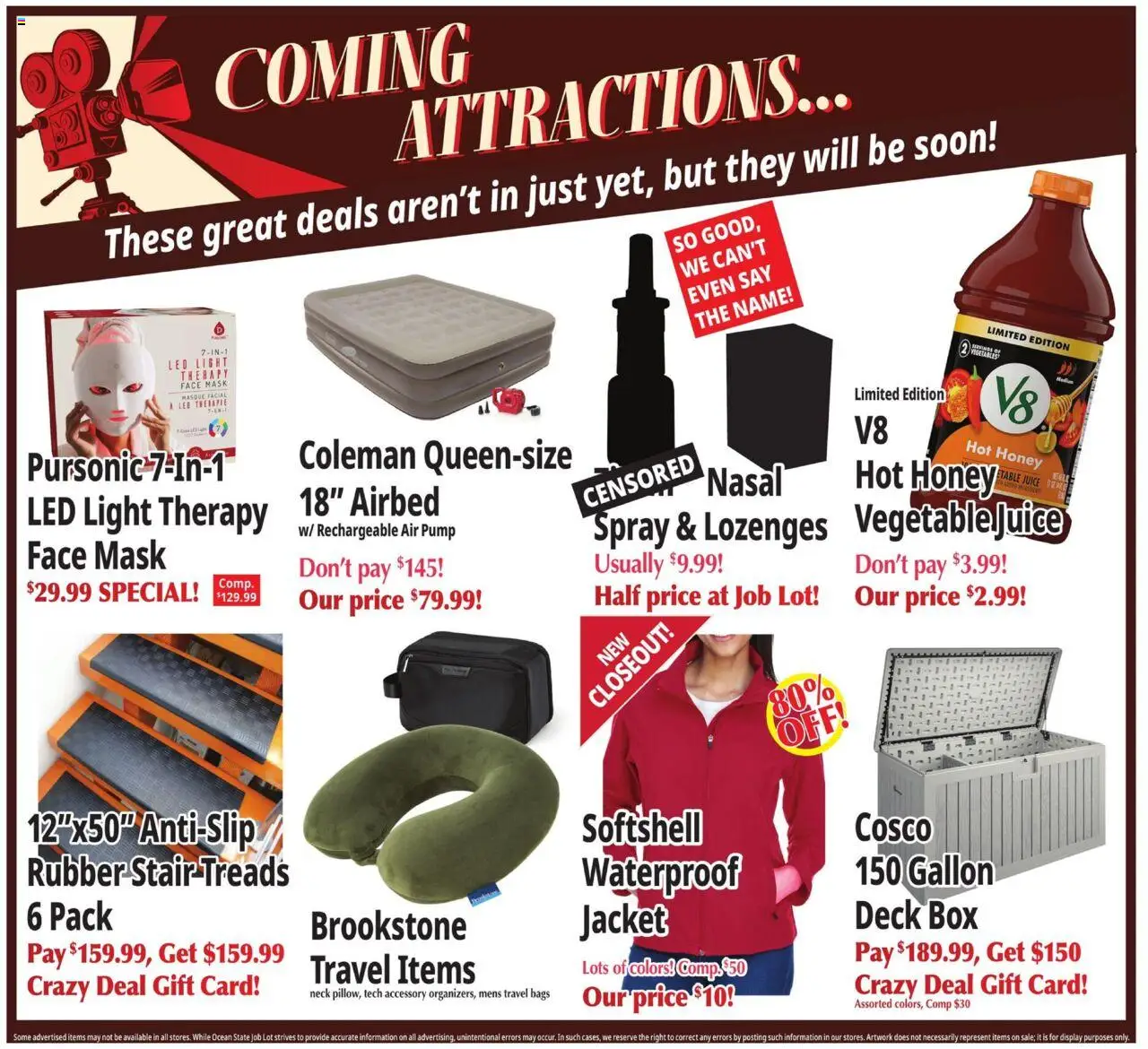 Ocean State Job Lot Weekly Ad - valid from 11.09.2025 | Page: 10 | Products: Box, Pump, Jacket, Vegetables