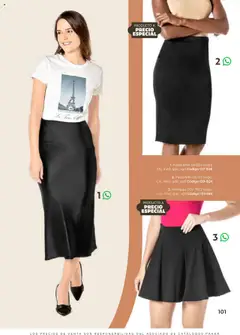 Vista previa de SC Pakar Catálogo Ropa y Accesorios, nuevo folleto de la tienda, válido en México a partir del 24.07.2025 | Página: 101 | Productos: Res, Falda
