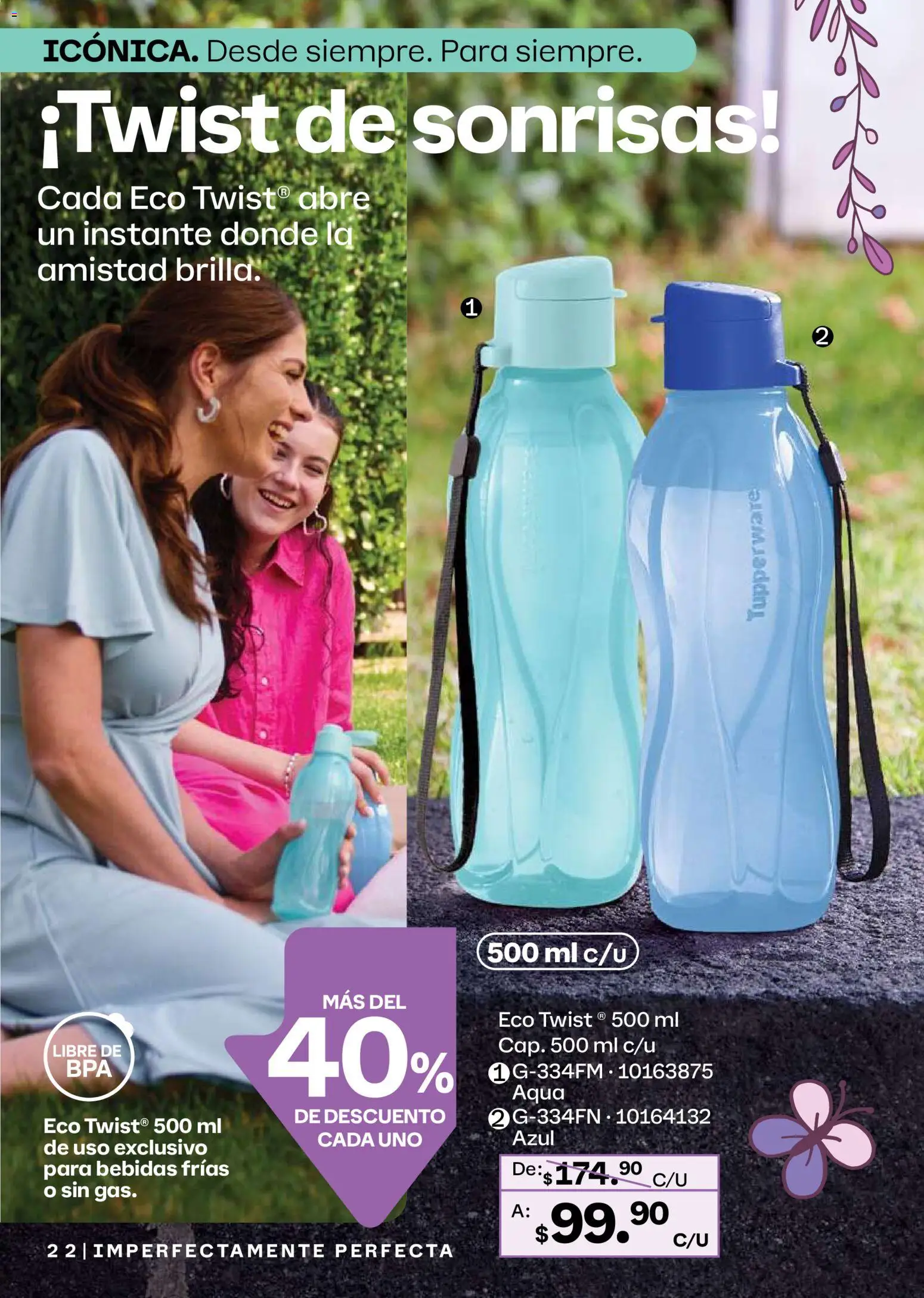 Nuevas ofertas de Tupperware válidas en toda la República Mexicana desde el 26.01.2026. ¡Encuentra las mejores ofertas en Tupperware catálogo! | Página: 22