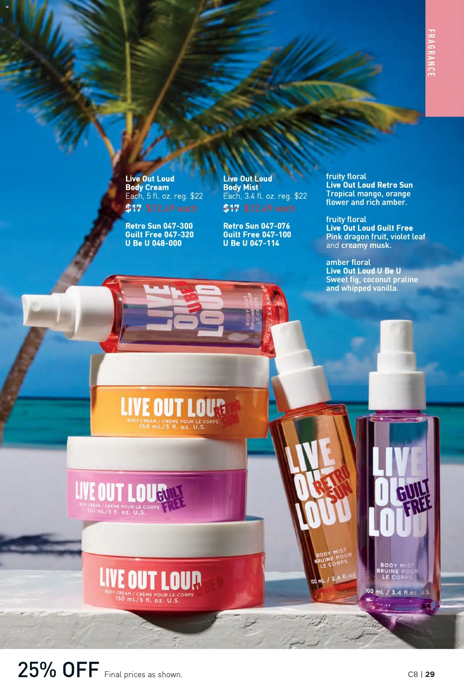 Avon Brochure - valid from 08.04.2026 | Page: 29 | Products: Fragrance, Body cream, Cream