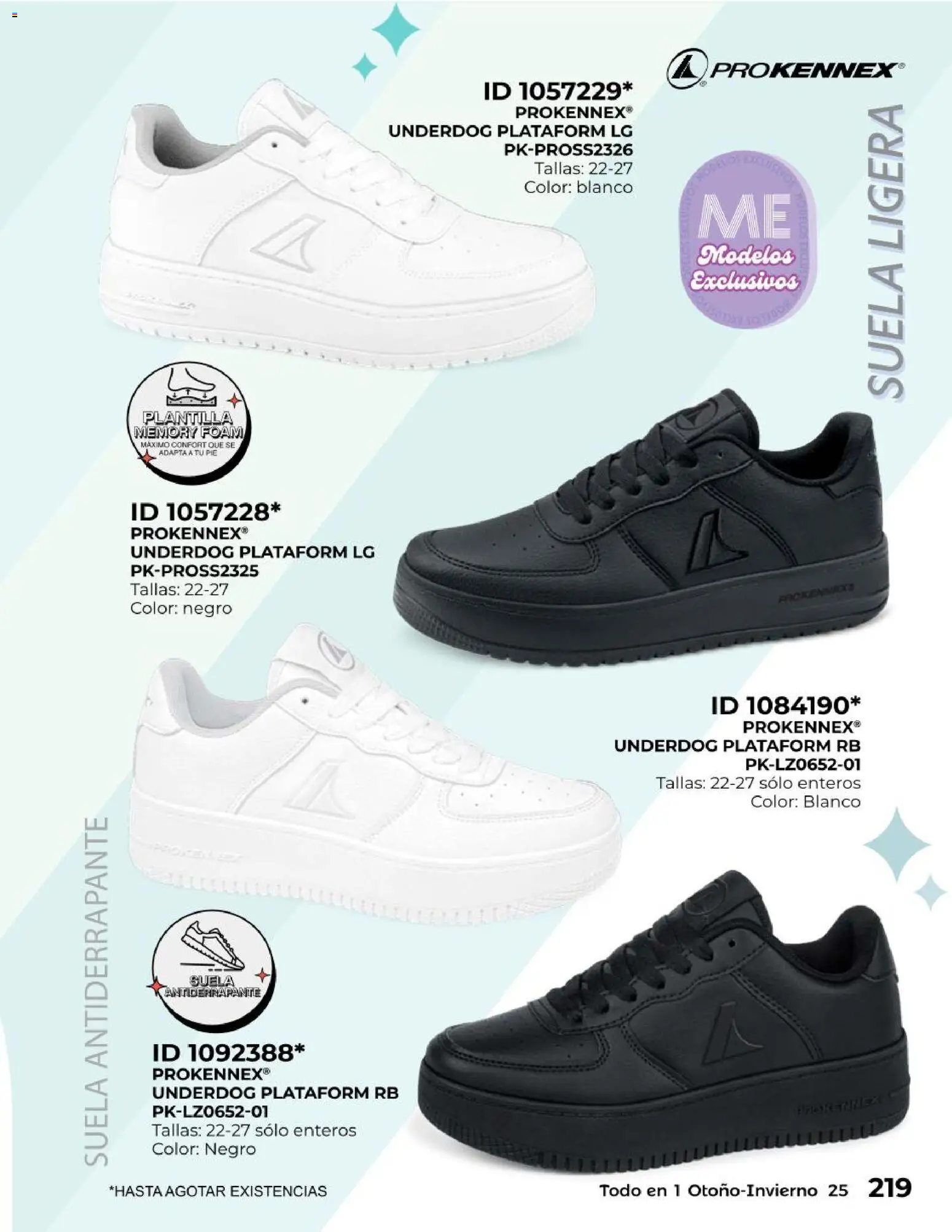 Nuevas ofertas de Price Shoes válidas en toda la República Mexicana desde el 27.10.2025. ¡Encuentra las mejores ofertas en Price Shoes catálogo Todo en uno! | Página: 219