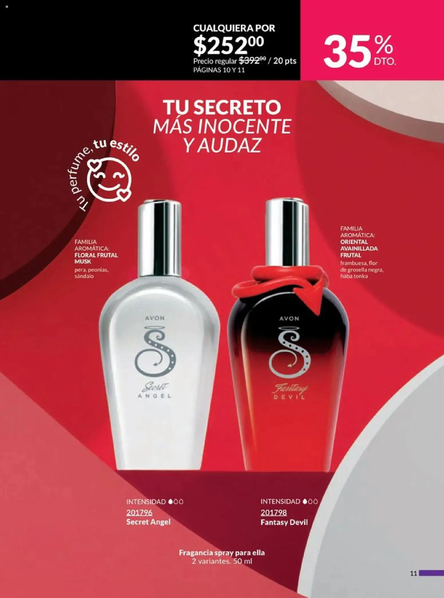 Nuevas ofertas de AVON válidas en toda la República Mexicana desde el 20.12.2025. ¡Encuentra las mejores ofertas en AVON campaña 1 2026! | Página: 15 | Productos: Fragancia