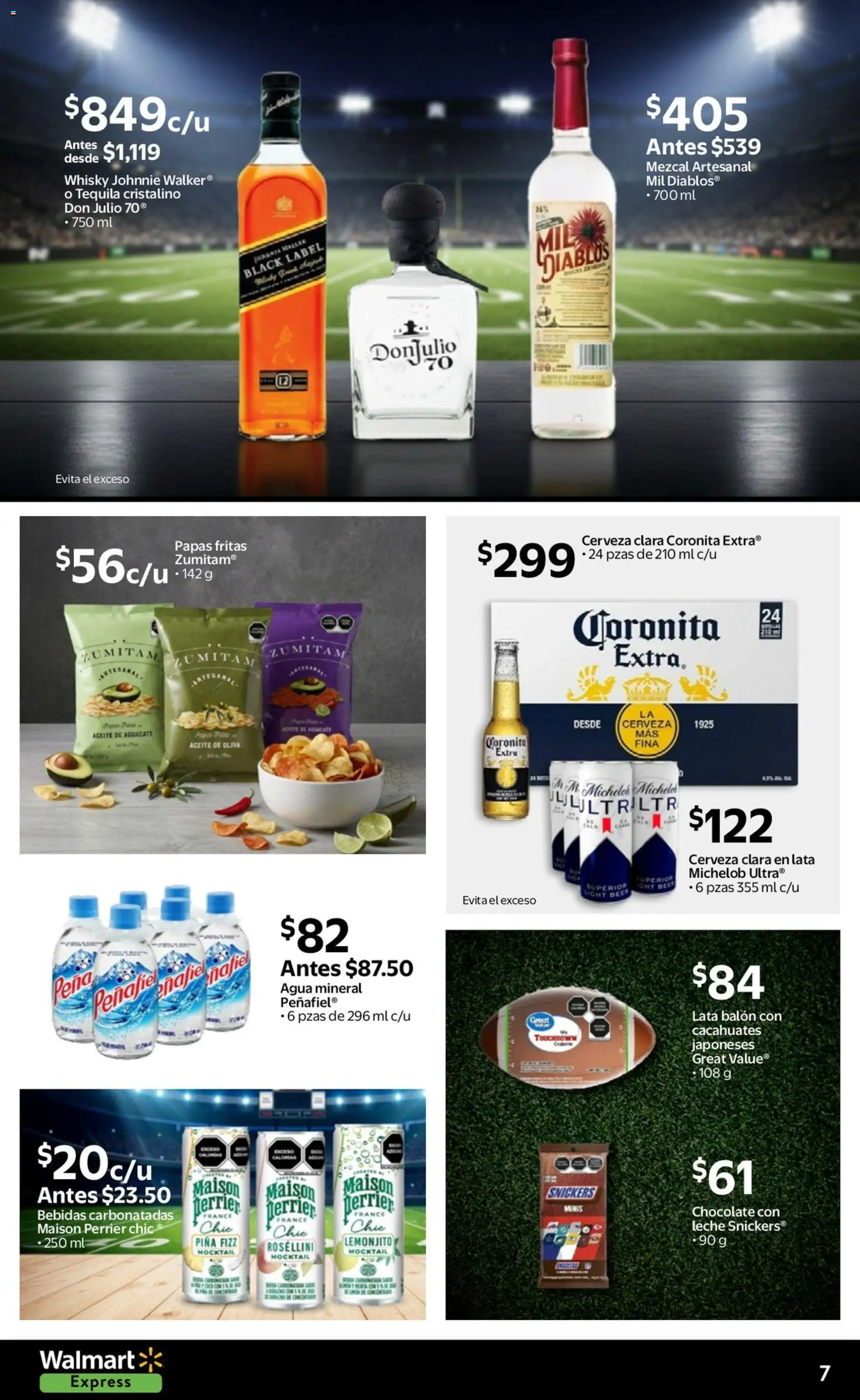 Nuevas ofertas de Walmart Express válidas en toda la República Mexicana desde el 06.02.2026. ¡Encuentra las mejores ofertas en Walmart Express folleto Ofertas! | Página: 7