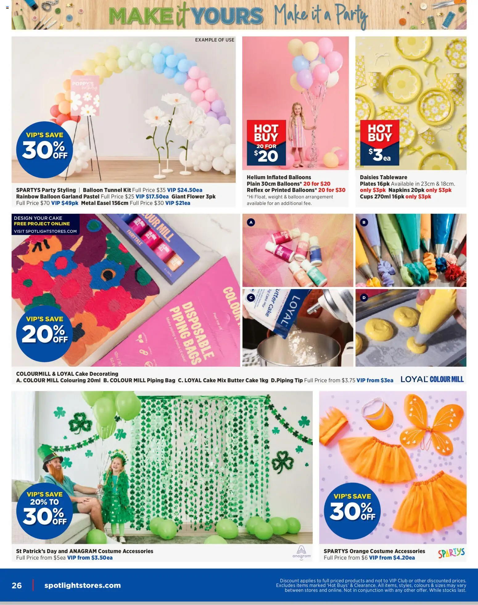 Spotlight catalogue - valid from 05.03.2026 | Page: 26 | Products: Peel, Napkins, Bag, Weight