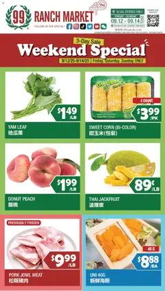Preview of 99 Ranch Market weekly ads valid from 12.09.2025
