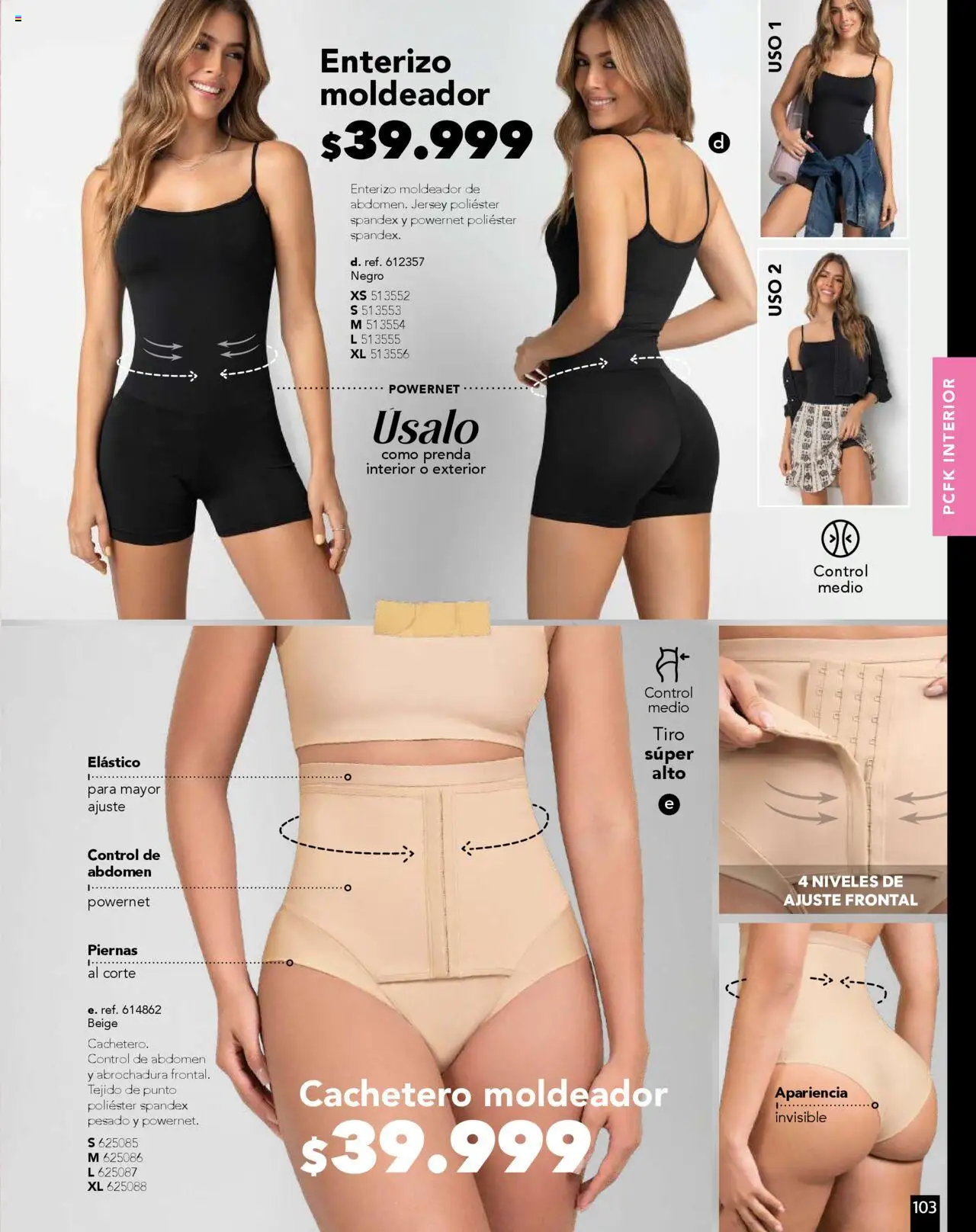 Pacifika revista - valida desde el 01.09.2025 | Página: 117 | Productos: Cachetero, Enterizo