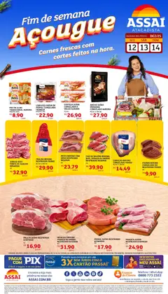 Encarte Assaí Atacadista - PA - Pré-Visualização do folheto da loja Assaí Atacadista, válido de 12.12.2025