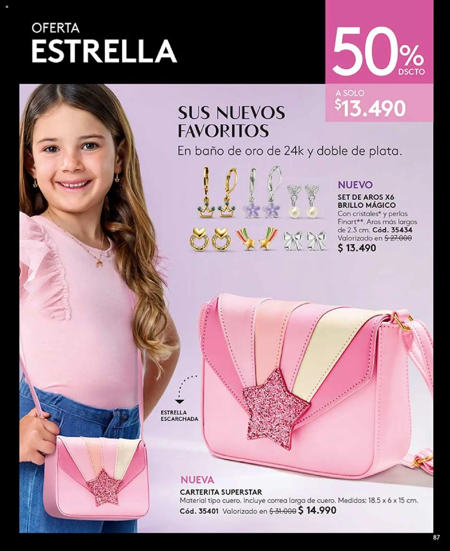 Catálogo Ésika Campaña 7 │ válido desde el 18.04.2026 | Página: 99 | Productos: Brillo, Baño, Aros