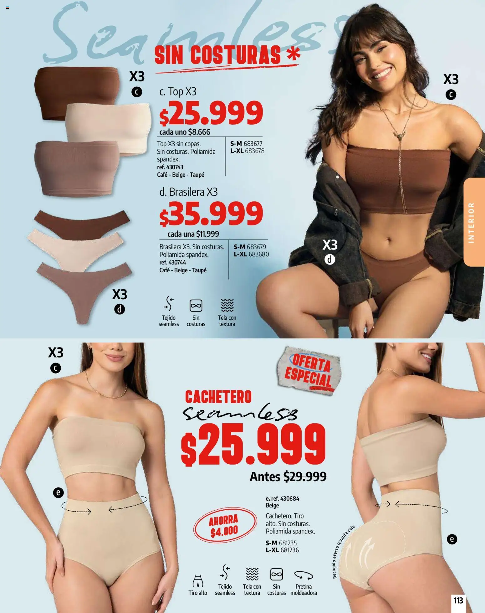 Pacifika revista - valida desde el 01.01.2026 | Página: 113 | Productos: Cachetero, Top, Café