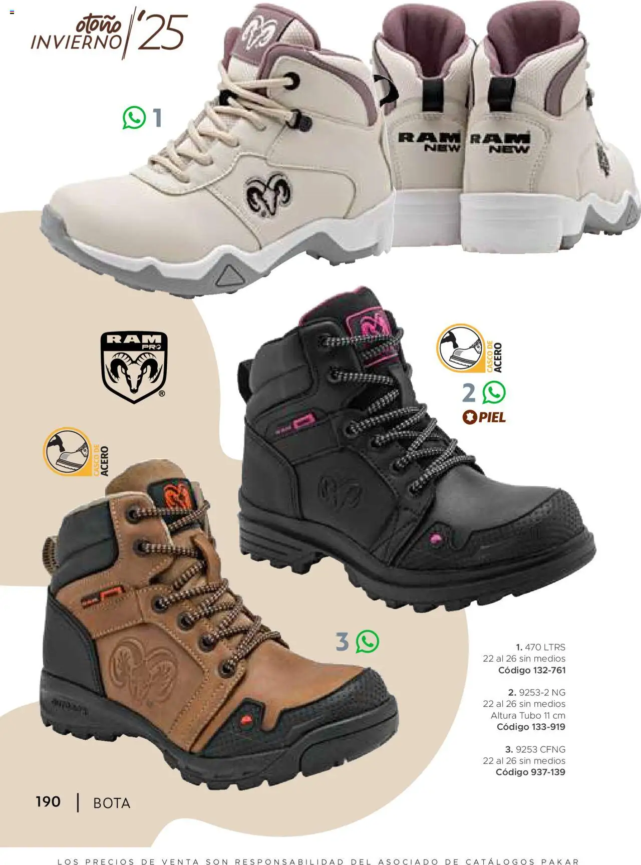 Nuevas ofertas de SC Pakar válidas en toda la República Mexicana desde el 24.07.2025. ¡Encuentra las mejores ofertas en SC Pakar - Catálogo Bota! | Página: 190