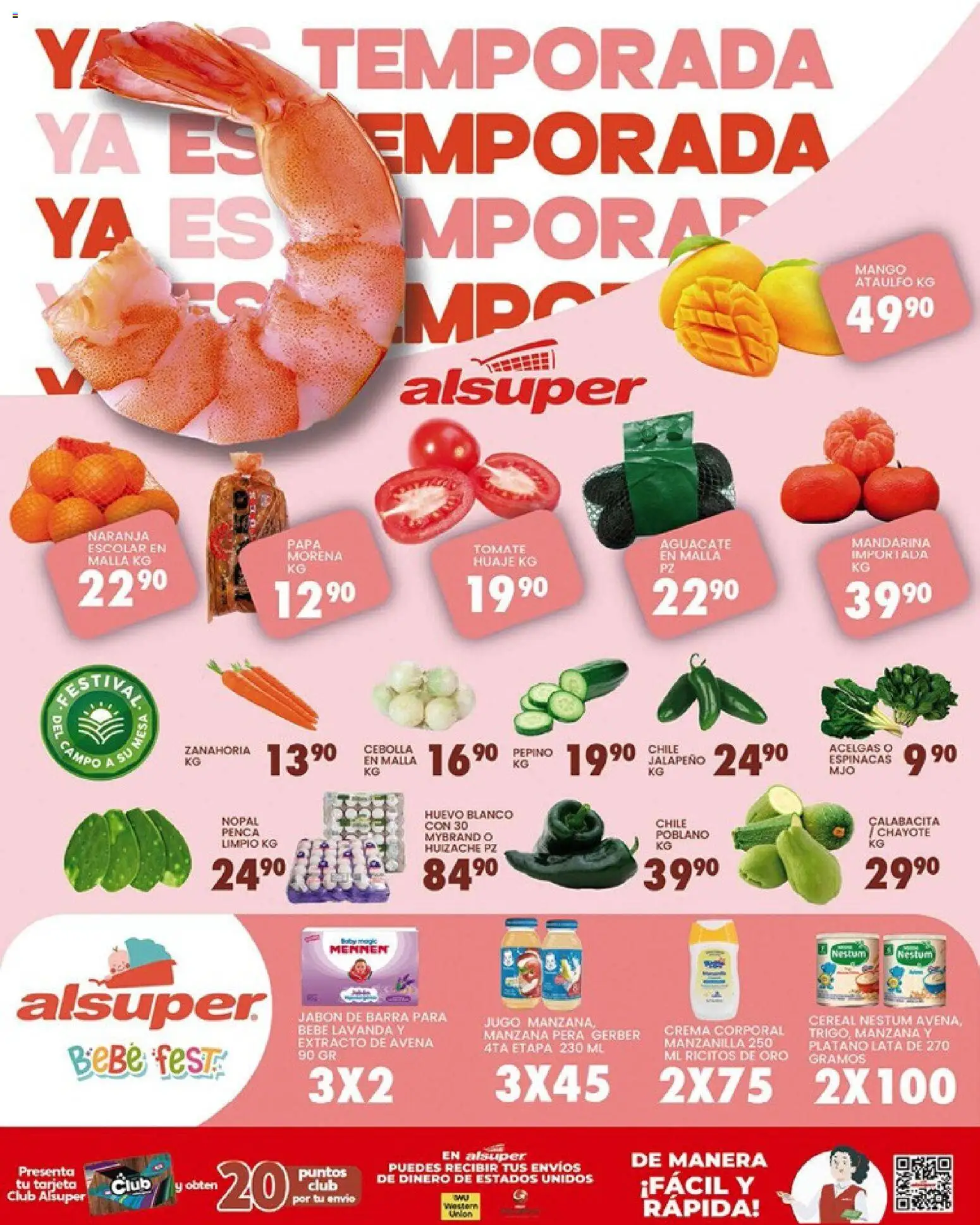 Nuevas ofertas de Alsuper válidas en toda la República Mexicana desde el 17.02.2026. ¡Encuentra las mejores ofertas en Alsuper folleto Saltillo! | Página: 8 | Productos: Papa, Pera, Jugo, Malla