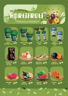 Comercial Esperança - Ofertas Hortifruti - Pré-Visualização do folheto da loja Comercial Esperança, válido de 14.10.2025