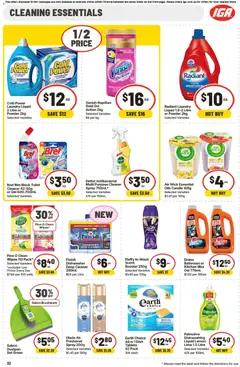 Preview of IGA catalogue  - valid from 15.04.2026 | Page: 33 | Products: Water, Lime, Laundry, Tablets