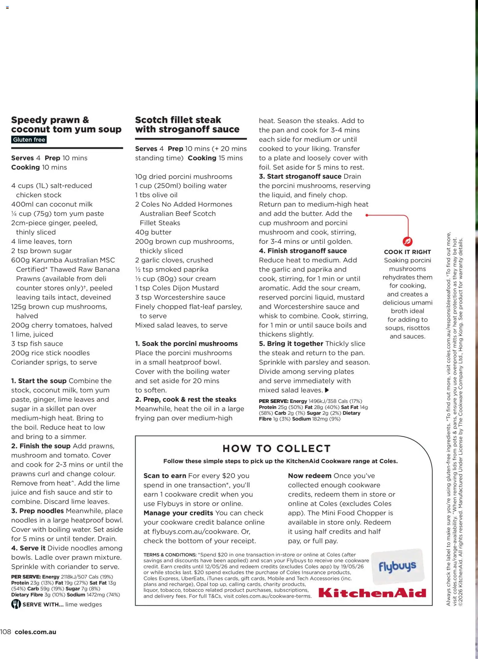 Coles catalogue - valid from 05.03.2026 | Page: 108 | Products: Butter, Sour cream, Cookware, Scotch