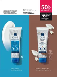 Vista previa de Crema para manos Silicona 6 en 1 A. Original, Crema para manos Silicona 6 en 1. 75 g, nuevo folleto de la tienda, válido en México a partir del 13.03.2026 | Página: 161