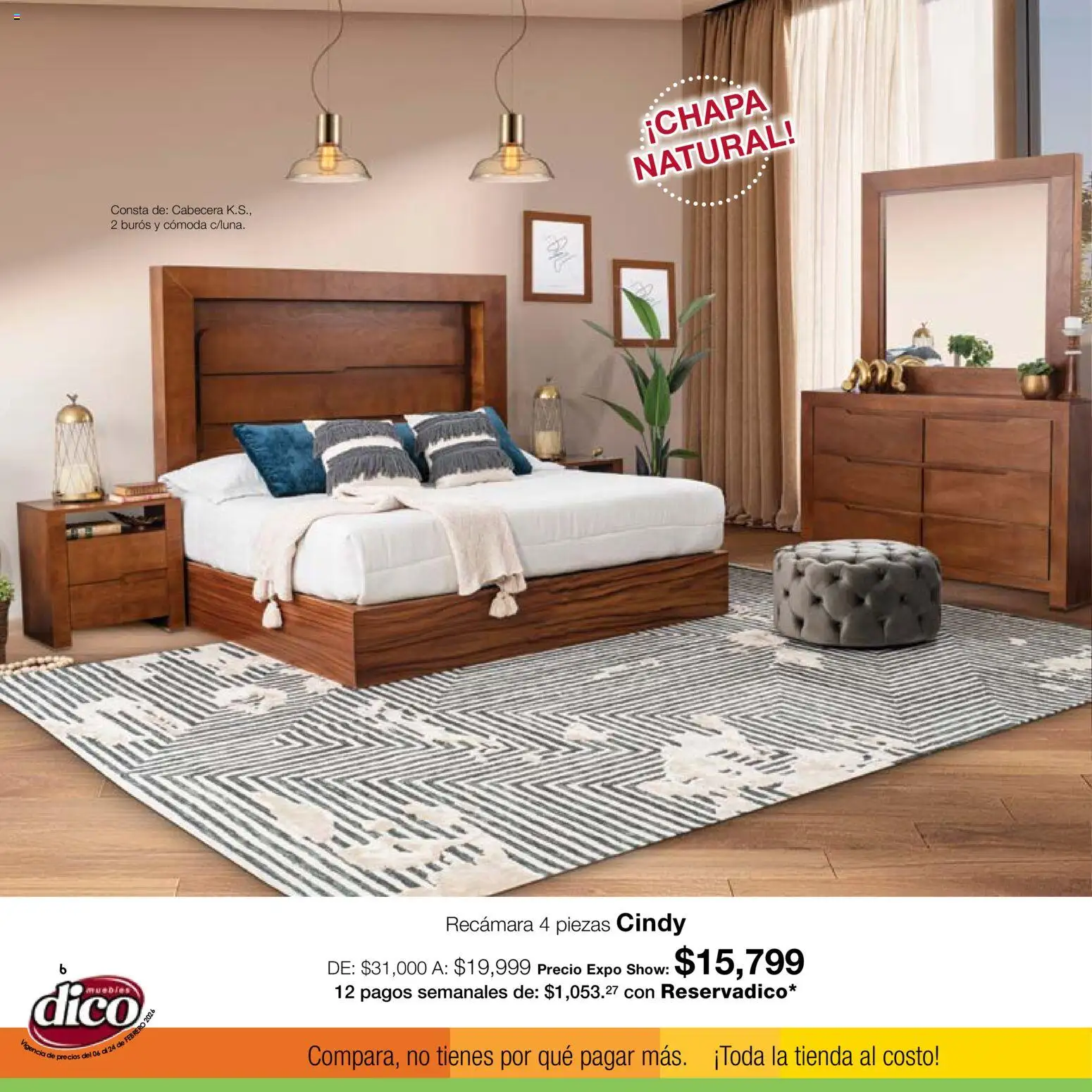Nuevas ofertas de Muebles Dico válidas en toda la República Mexicana desde el 06.02.2026. ¡Encuentra las mejores ofertas en Muebles Dico catálogo Expo Show! | Página: 6