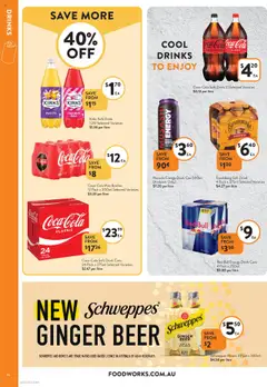 Foodworks catalogue - valid from 16.07.2025 | Page: 16 | Products: Ginger, Beer, Coca Cola, Sugar