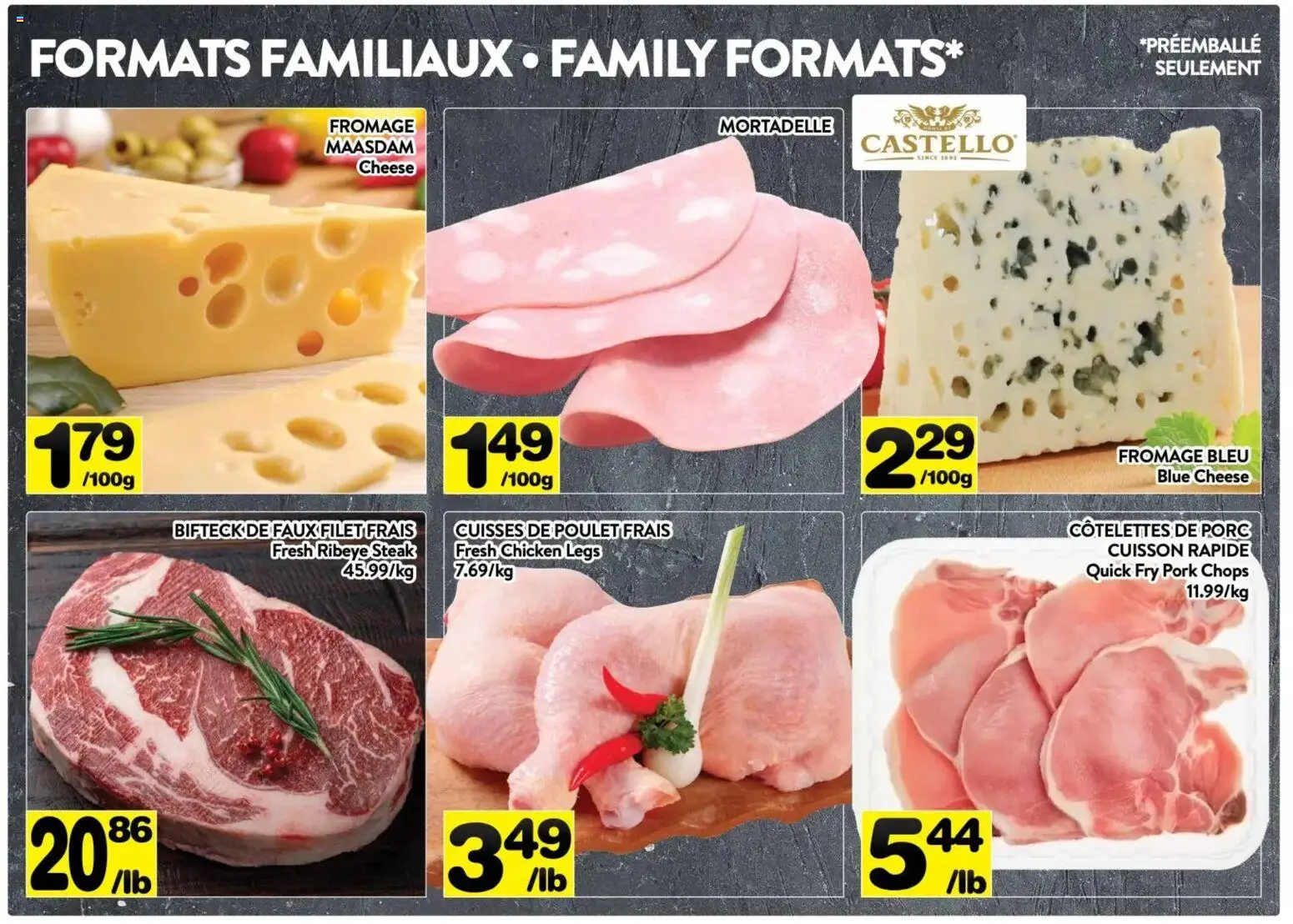 Pa Supermarché flyer valid from 24.11.2025 | Page: 16 | Products: Cheese, Chicken, Pork