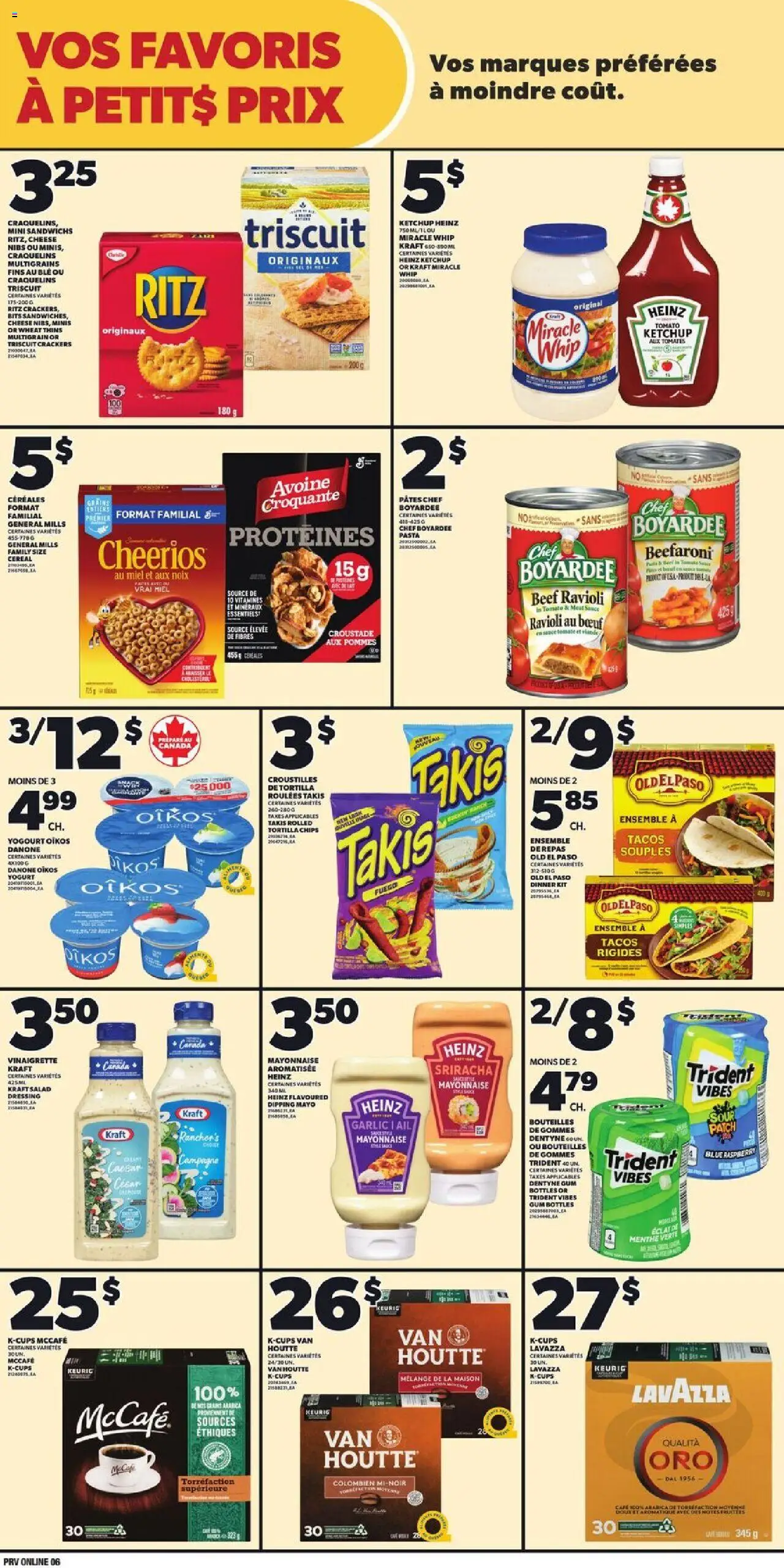 Provigo flyer valid from 14.08.2025 | Page: 7 | Products: Beef, Pasta, Chips, Salad