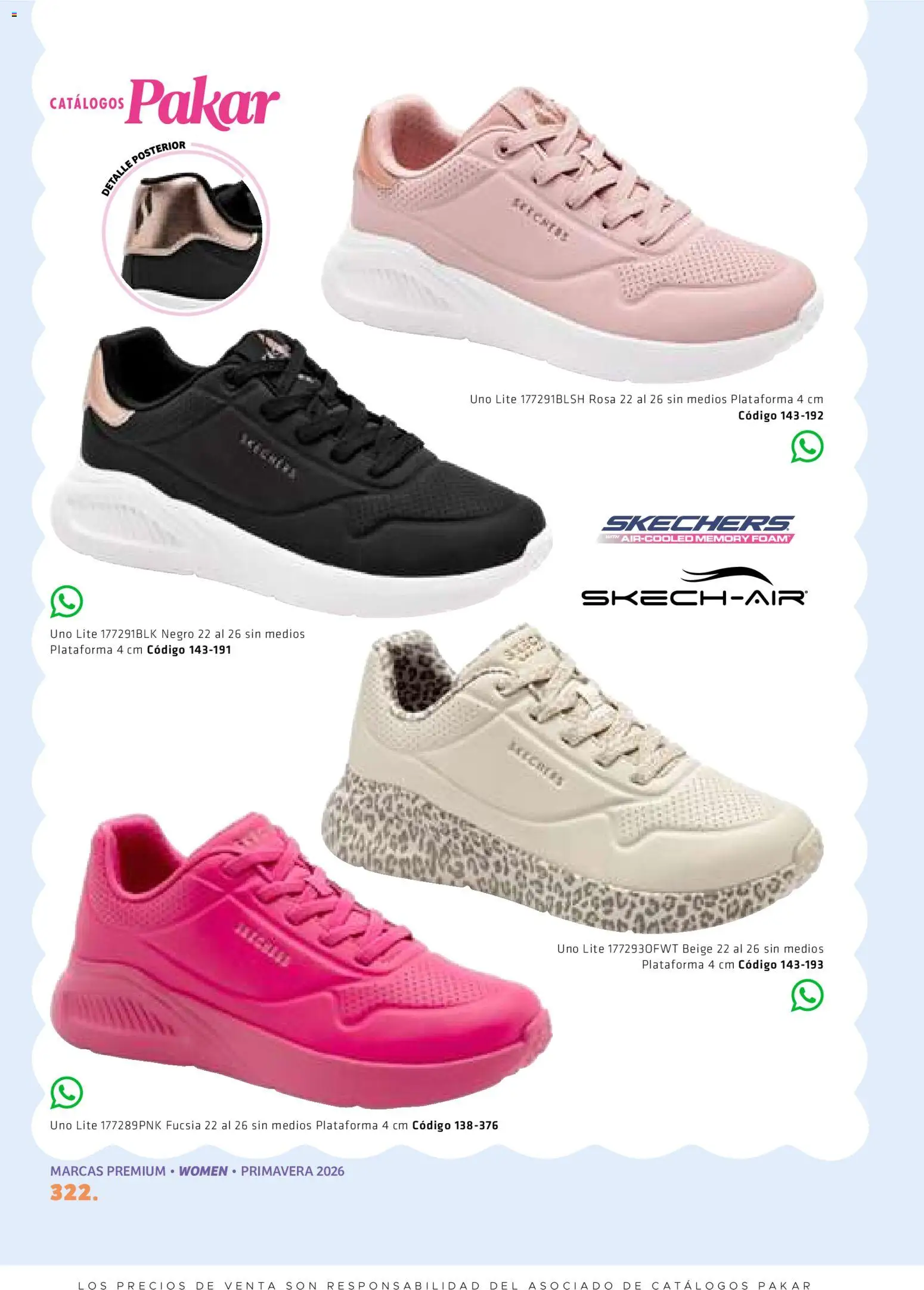 Nuevas ofertas de SC Pakar válidas en toda la República Mexicana desde el 27.02.2026. ¡Encuentra las mejores ofertas en SC Pakar catálogo Premium Women! | Página: 322