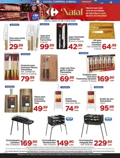 Carrefour - Ofertas de Natal - Pré-Visualização do folheto da loja Carrefour, válido de 08.12.2025 | Página: 10 | Produtos: Faca, Carne, Tábua, Churrasqueira