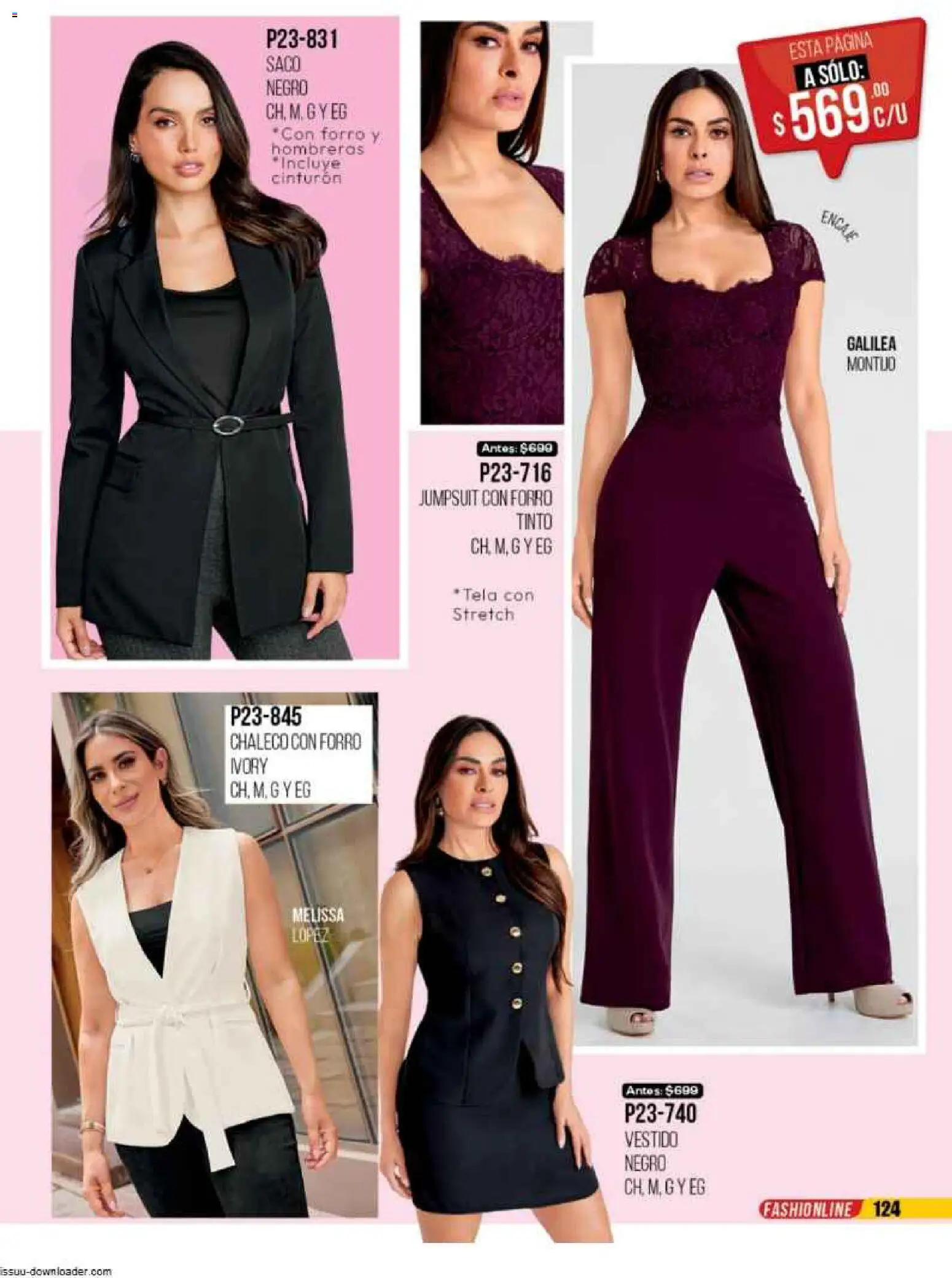 Nuevas ofertas de Cklass válidas en toda la República Mexicana desde el 31.10.2025. ¡Encuentra las mejores ofertas en Cklass catálogo Super Rebajas Ropa! | Página: 127 | Productos: Chaleco, Cinturón, Vestido