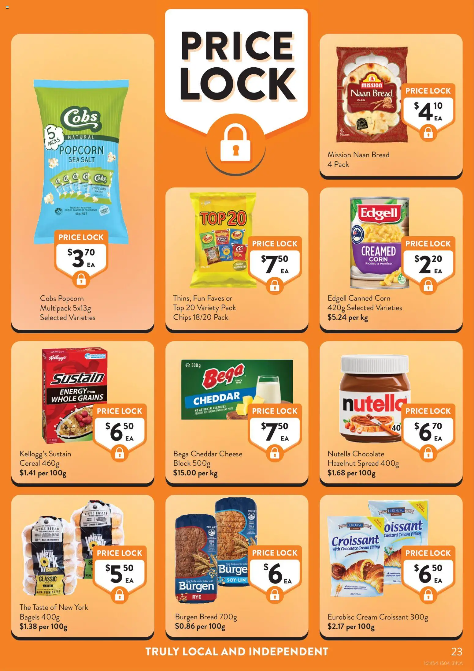 Foodworks catalogue - valid from 15.04.2026 | Page: 23 | Products: Chocolate, Cereal, Popcorn, Kettle