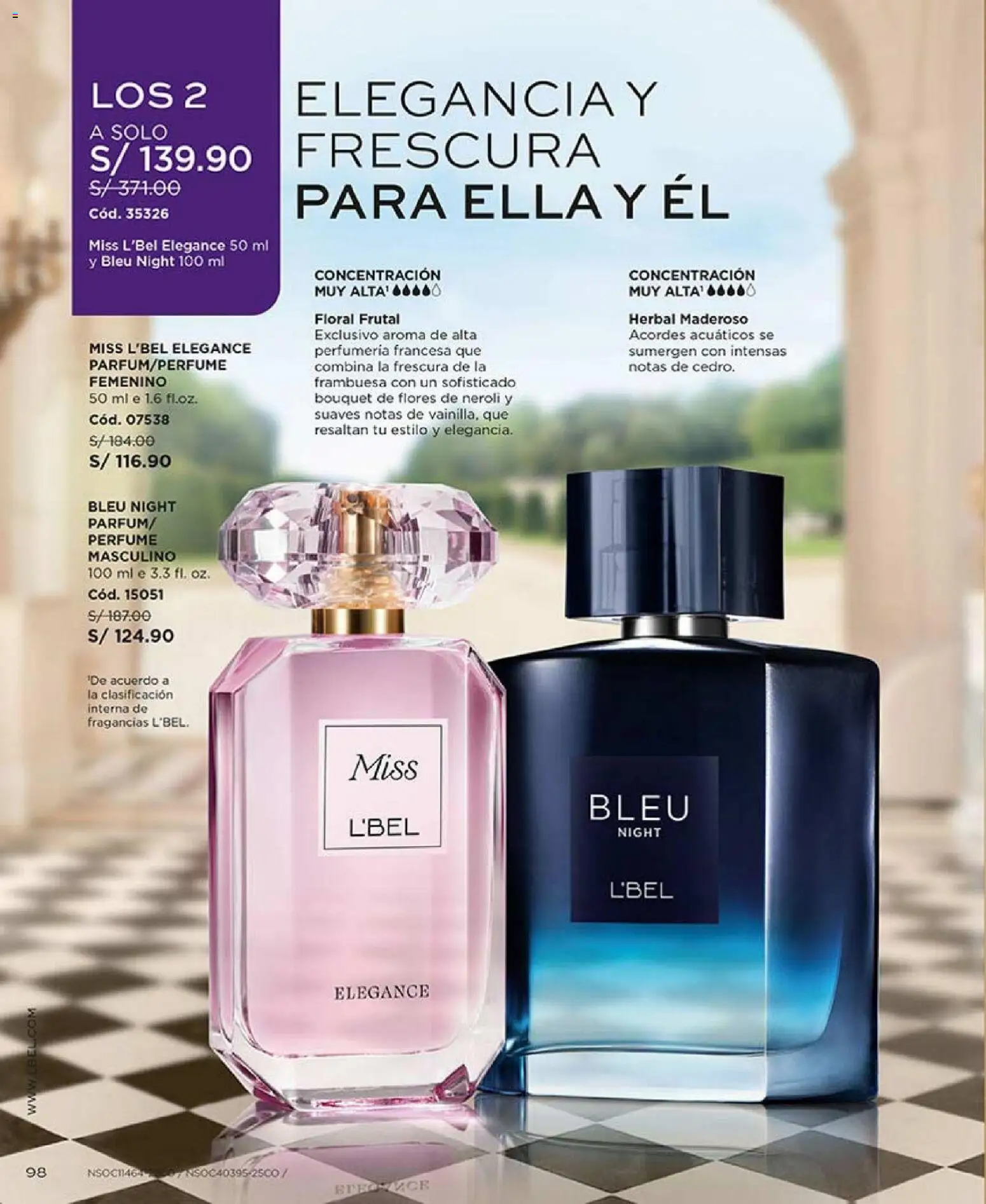 Catálogo L'Bel válido desde 27.12.2025 | Página: 98 | Productos: Perfume