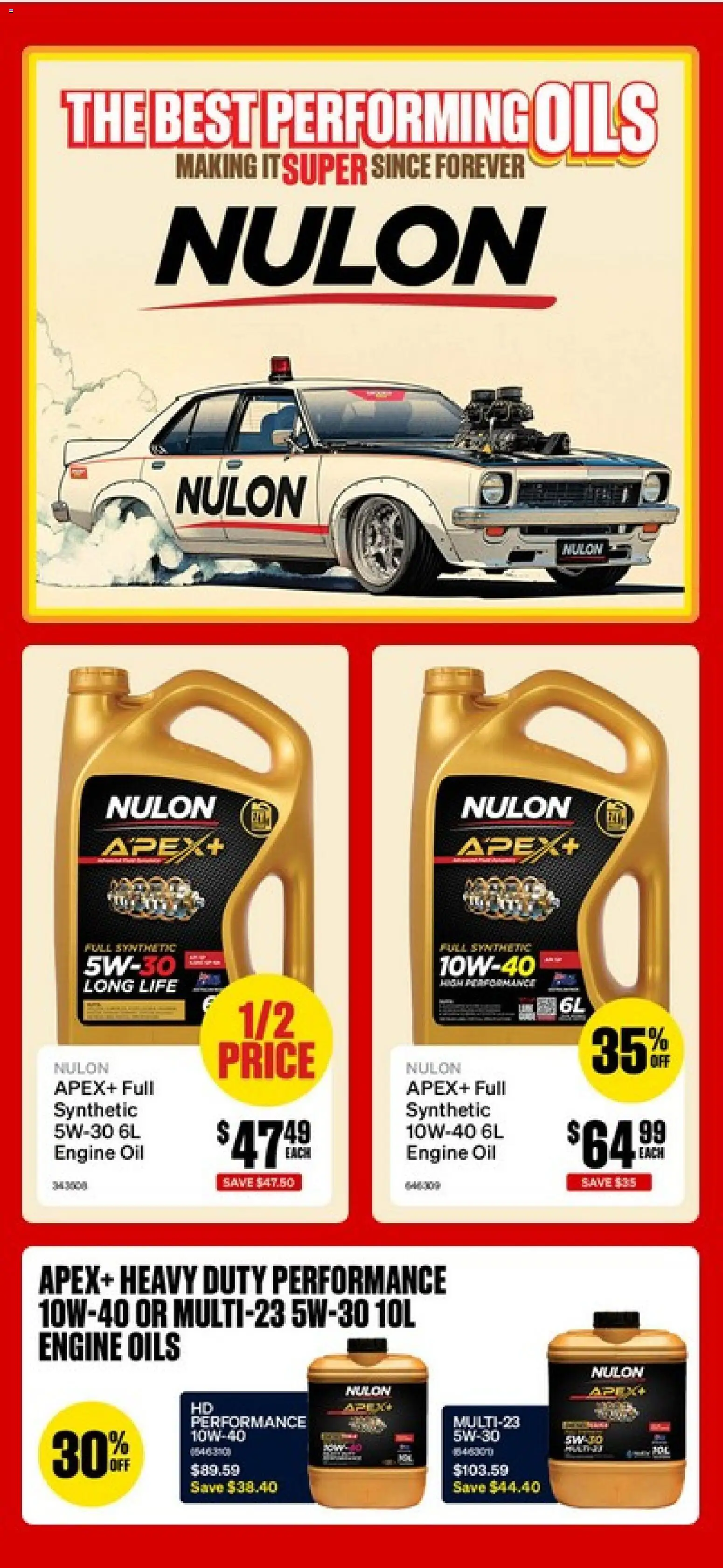 Supercheap Auto catalogue - valid from 13.02.2026 | Page: 7 | Products: Oil