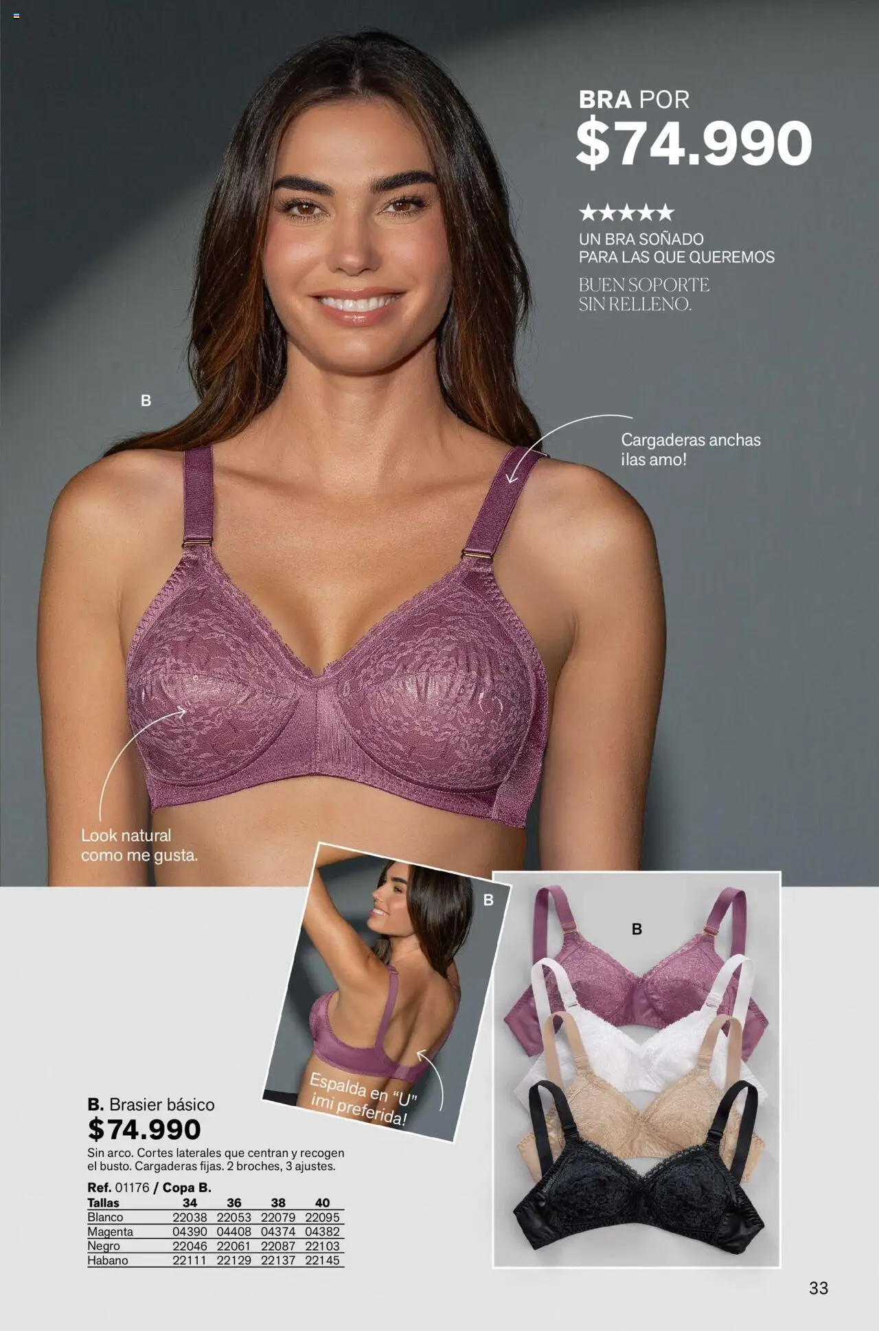 Leonisa revista - valida desde el 01.10.2025 | Página: 33 | Productos: Brasier