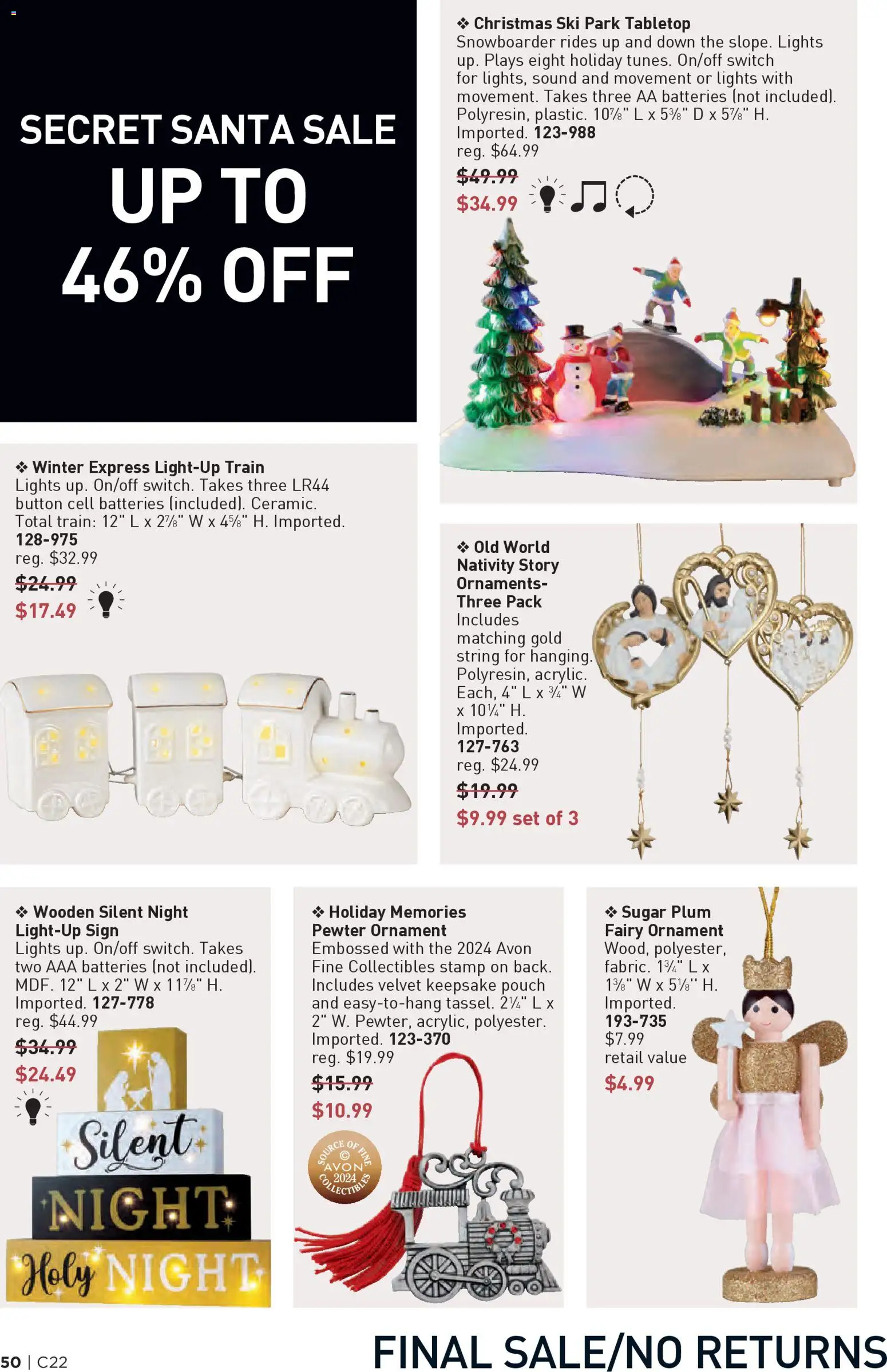 Avon Brochure - valid from 22.10.2025 | Page: 50 | Products: Plum, Switch, Sugar