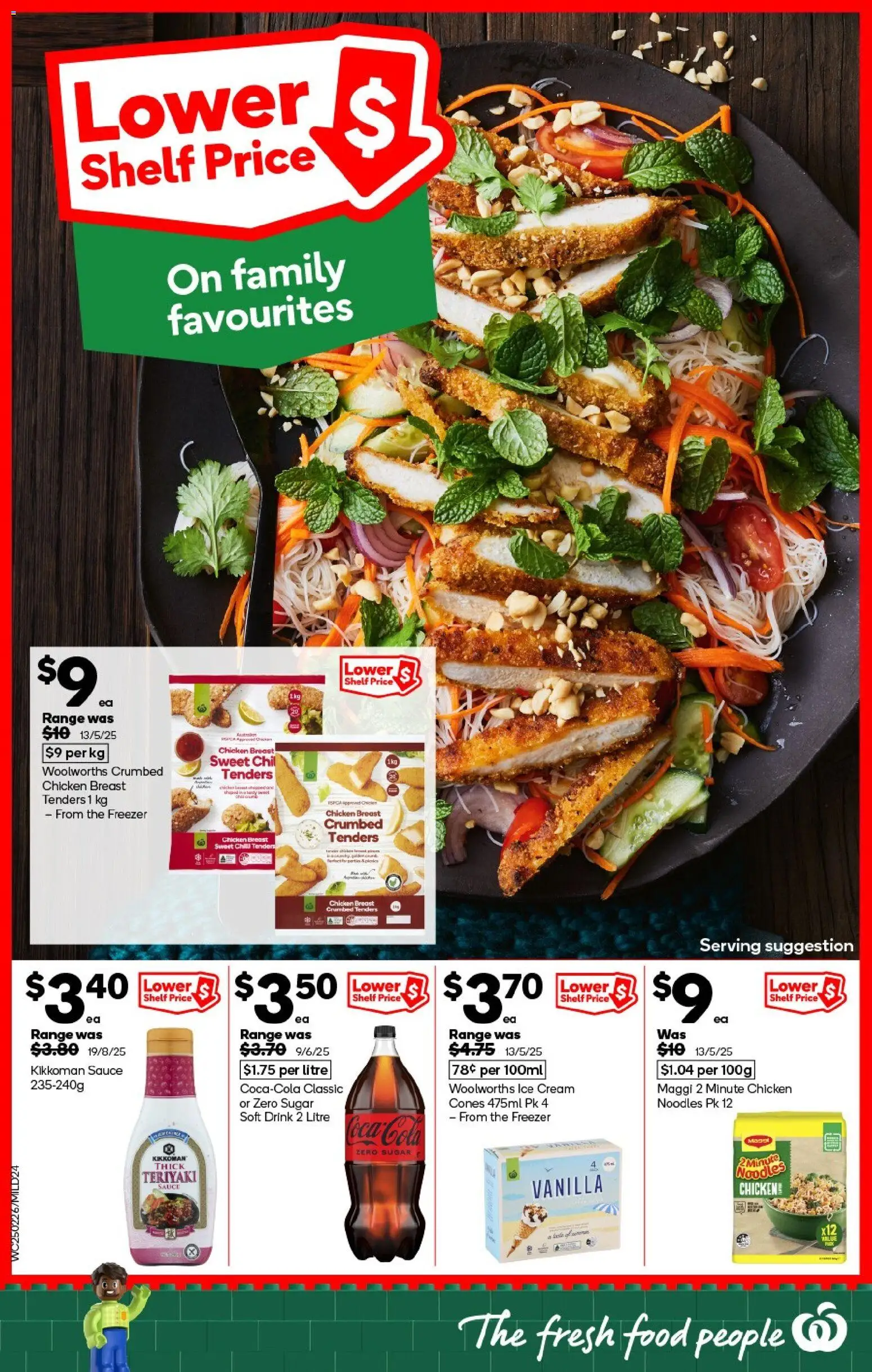 Woolworths catalogue - valid from 25.02.2026 | Page: 24 | Products: Noodles, Ice cream, Sauce, Freezer