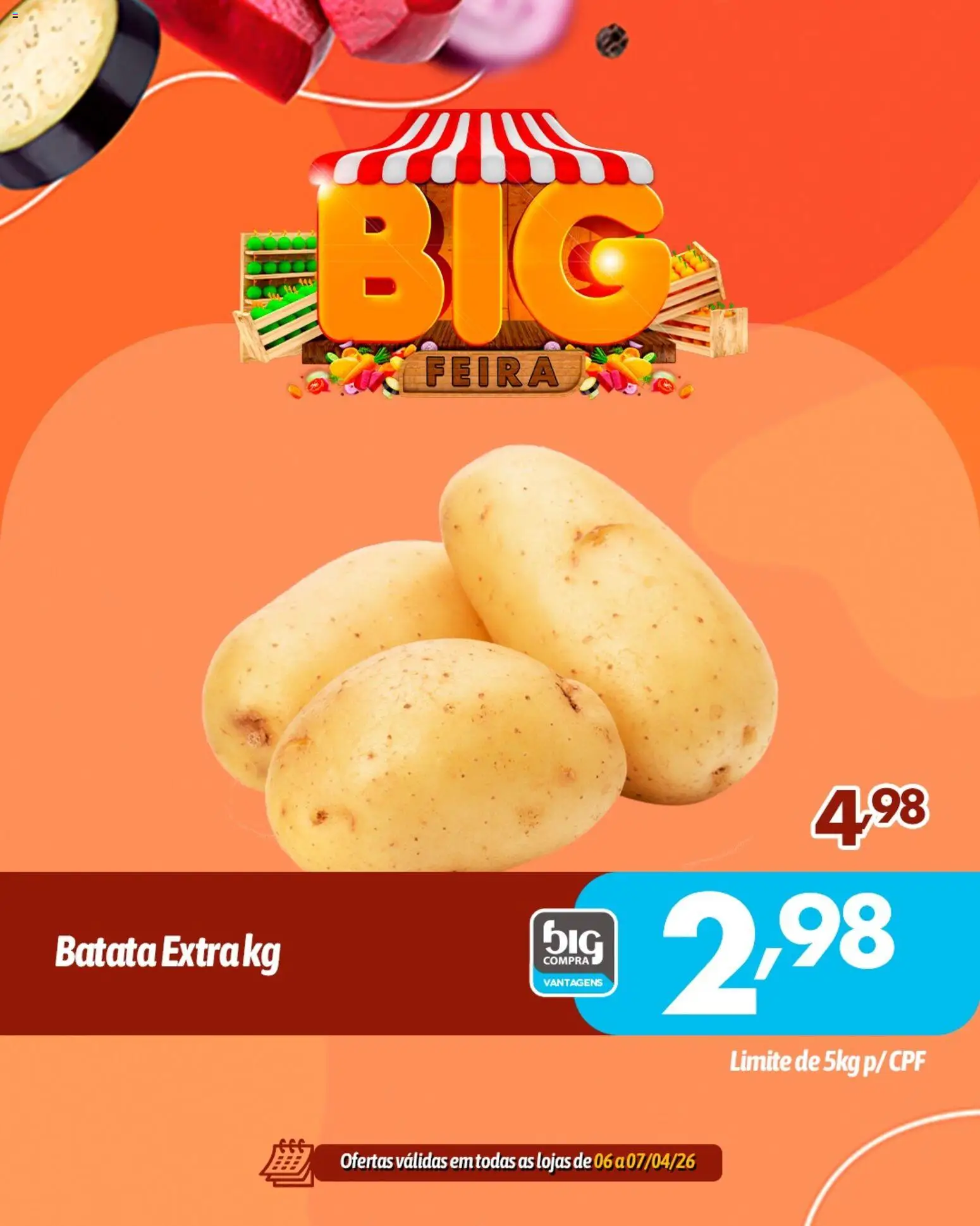 Big Compra Folheto - válido de 06.04.2026 | Página: 4 | Produtos: Batata
