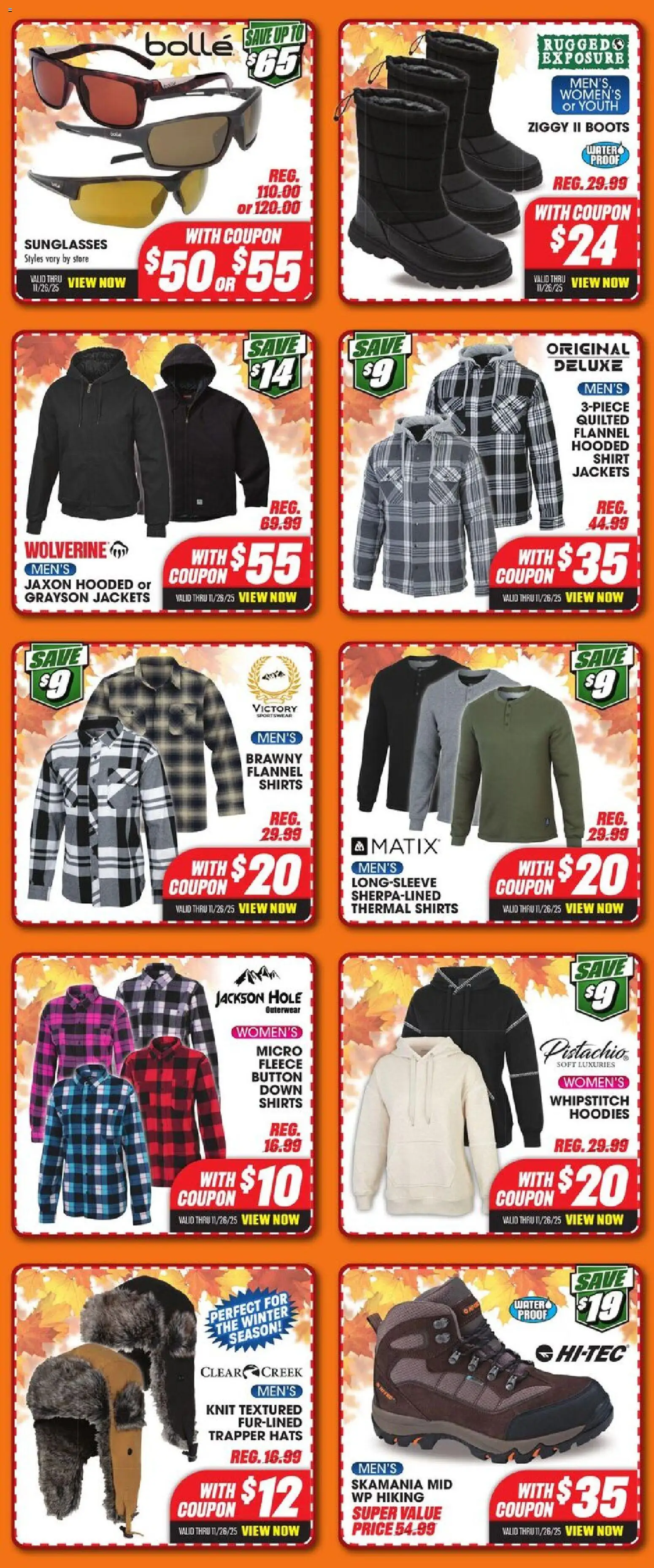 Big 5 Sporting Goods Weekly Ad - valid from 21.11.2025 | Page: 4 | Products: Shirt, Water, Boots